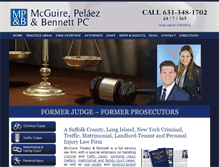 Tablet Screenshot of central-islip-lawyer.com
